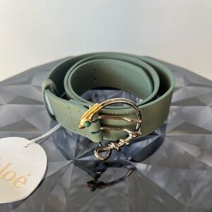 CHLOE Snake-Buckle Belt